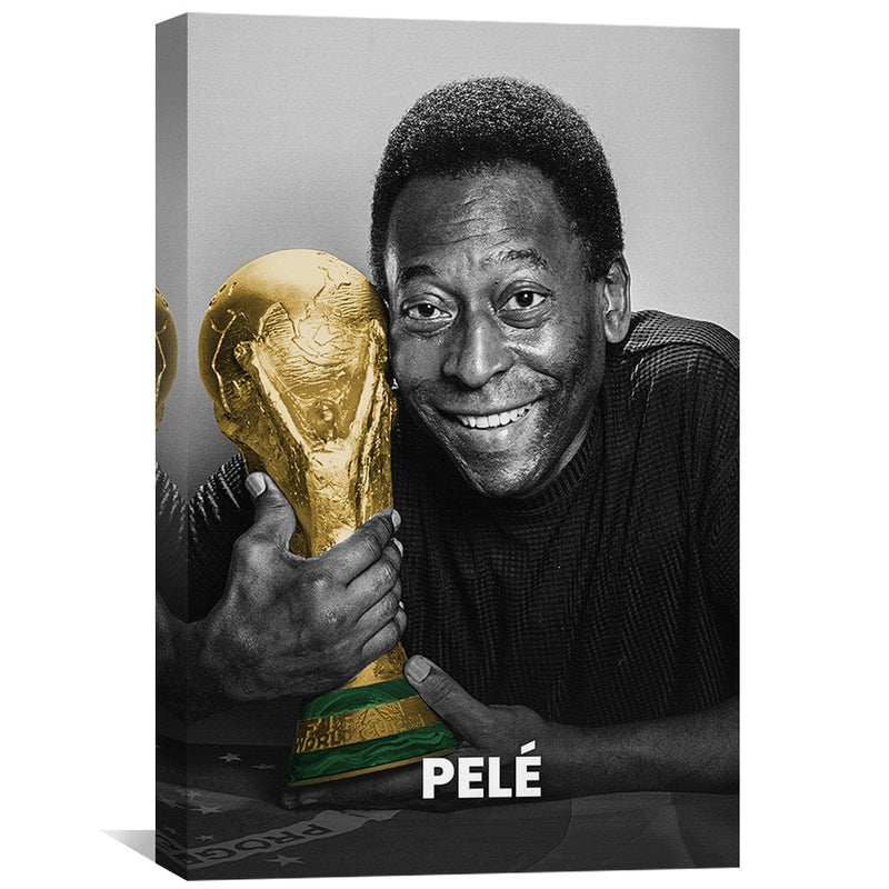 Pele The Greatest Canvas