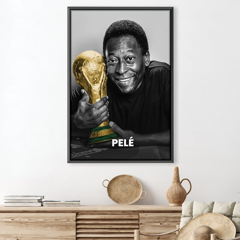 Pele The Greatest Canvas