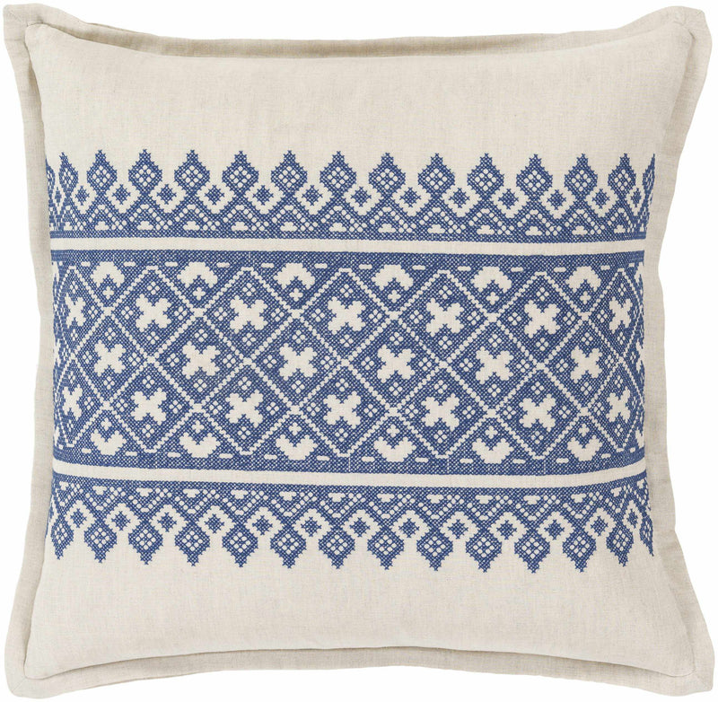 Maasland Dark Blue Pillow Cover