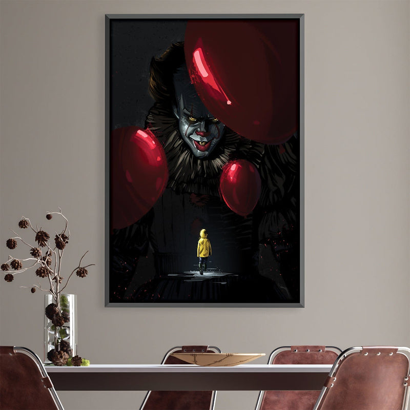 Pennywise and the Kid Canvas