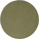 Brockton Solid Sage Green Wool Rug