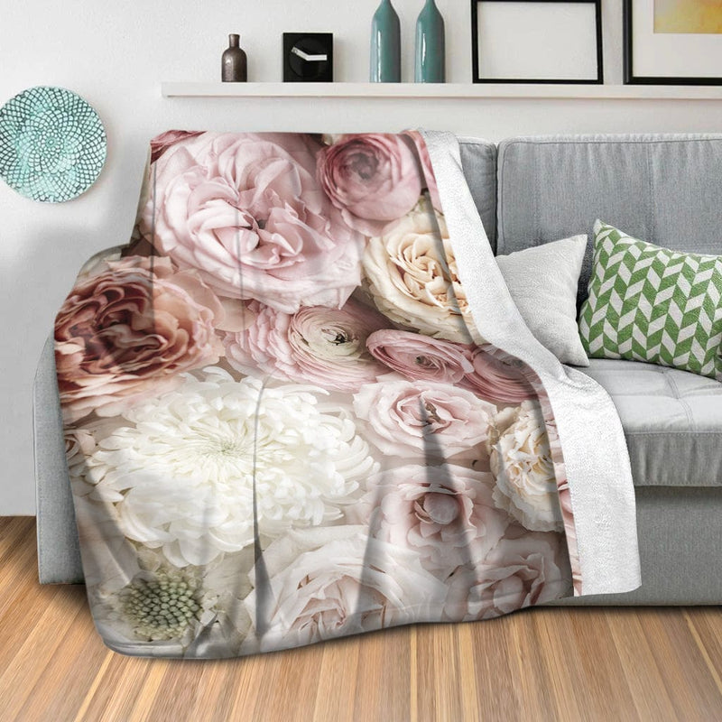 Peonies Blanket