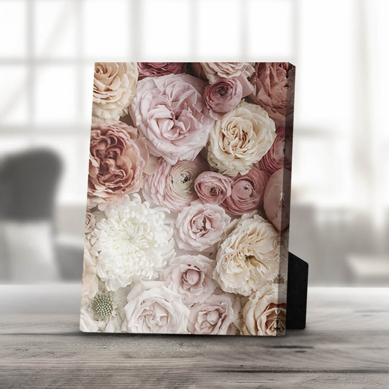 Peonies Desktop Canvas