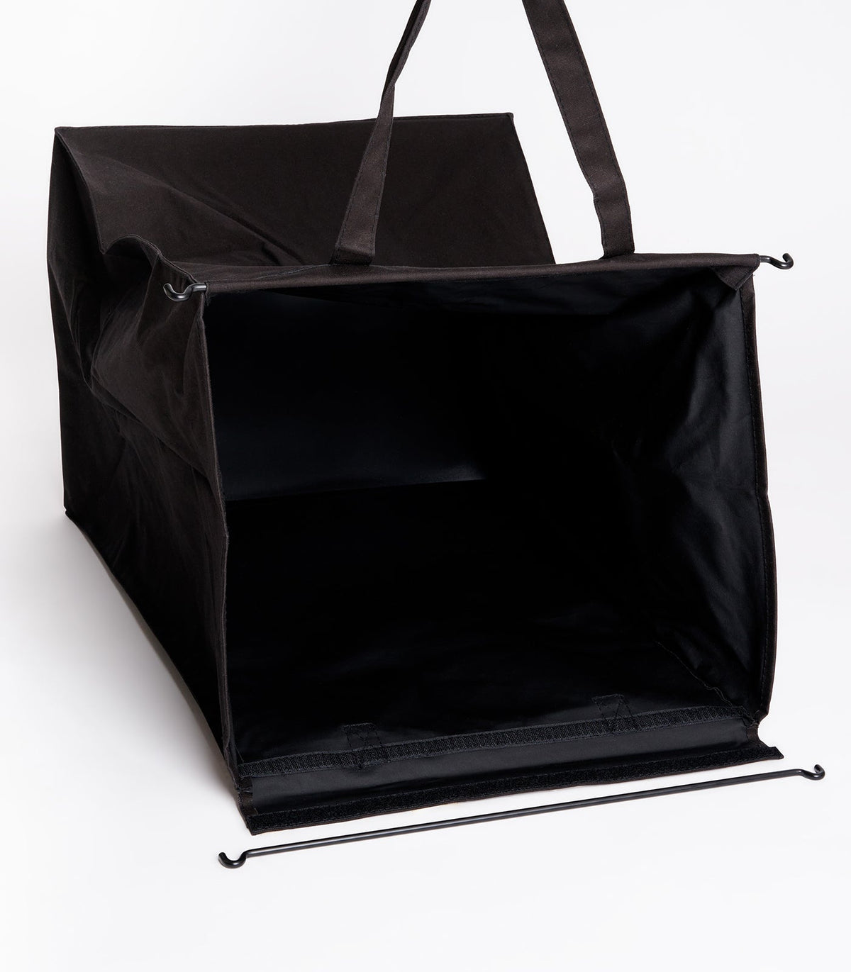 Laundry Hamper with Cotton Liner - Two Sizes - Steel + Cotton, photo 18 of 18