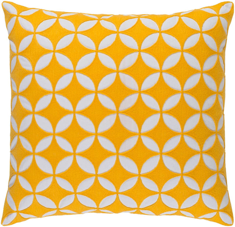 Matena Bright Yellow Pillow Cover