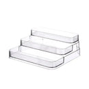 Clear acrylic 3 tier cosmetic organizer bedroom perfume stand by Decorbites