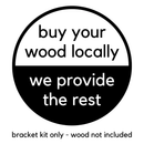 DIY Pergola Bracket Kit for a Freestanding Pergola Frame - Any Size Up to 12' x 12' by Zen Pergolas