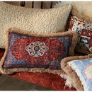 GobekUsa Bohemian Chenille Lumbar Pillow Cover for Retro Living Room Sofa 60x40