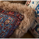 GobekUsa Bohemian Chenille Lumbar Pillow Cover for Retro Living Room Sofa 60x40