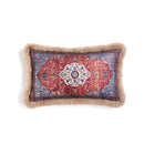 GobekUsa Bohemian Chenille Lumbar Pillow Cover for Retro Living Room Sofa 60x40