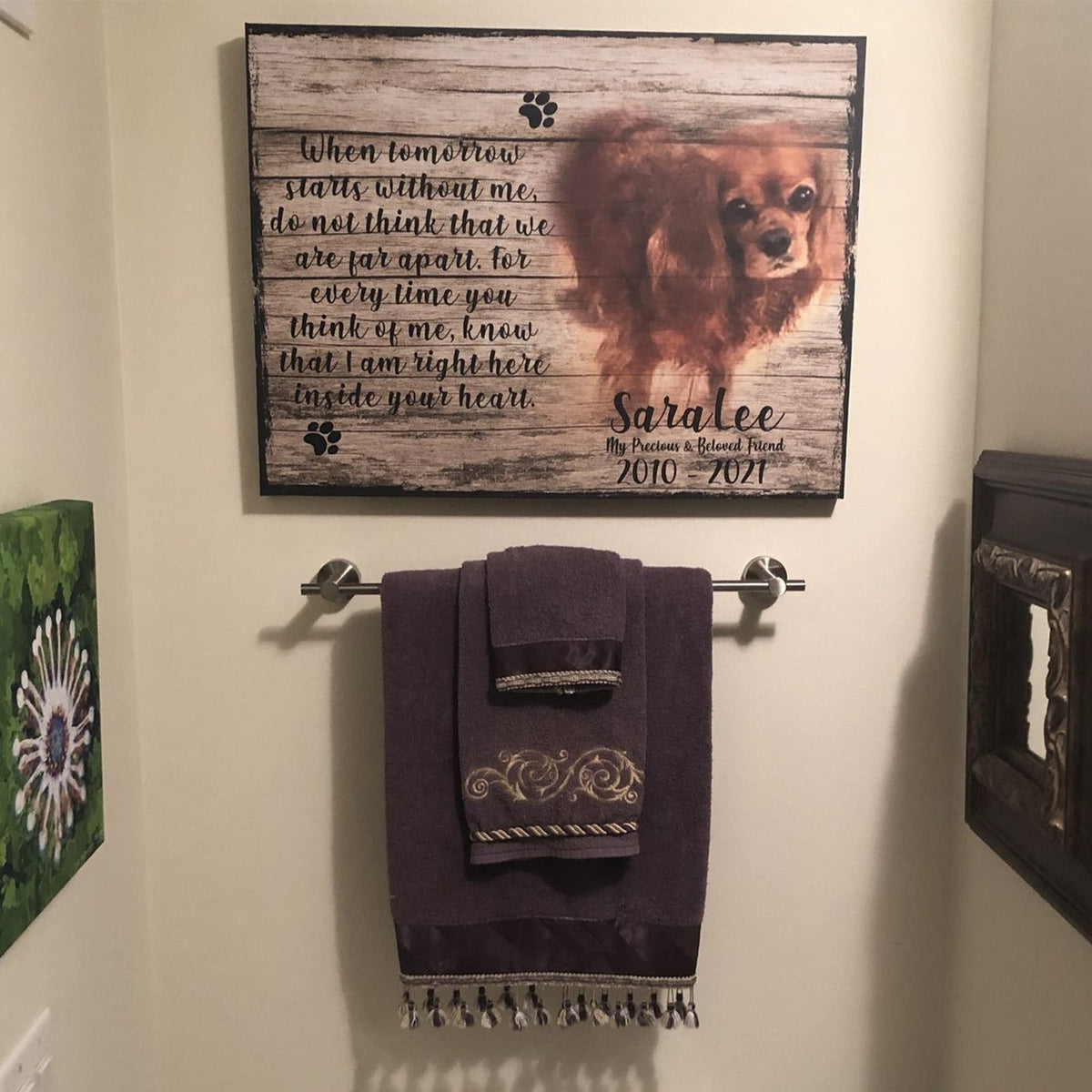 Pet Memorial Sign II, photo 2 of 7