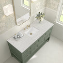 James Martin Breckenridge 60" Single Bathroom Vanity, Smokey Celadon