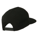 5 Panel Flat Bill Twill Snapback Solid Cap