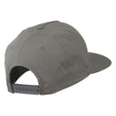 5 Panel Flat Bill Twill Snapback Solid Cap