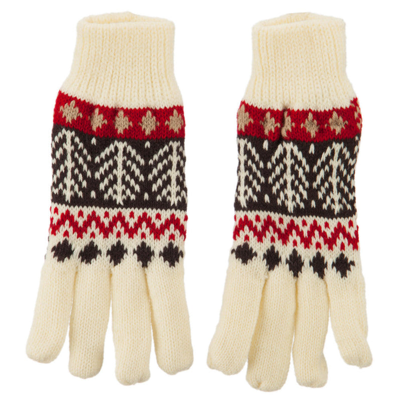 Combo Pine Fleece Lining Ladies Gloves