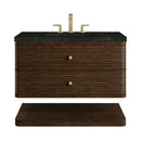James Martin Allamari 36" Floating Single Bathroom Vanity, Sable