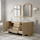 James Martin Gracyn 72" Double Bathroom Vanity, Coastal Driftwood