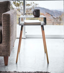 Storage Table - Tall (23" H)  - Steel + Wood