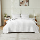 Gauze Quilt Set - Wave Stitch Collection by Great Bay Home