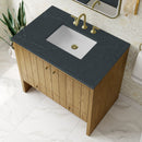 James Martin Hudson 36" Single Bathroom Vanity, Light Natural Oak