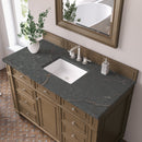 James Martin Bristol 48" Single Bathroom Vanity, Saddle Brown