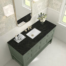 James Martin Breckenridge 60" Single Bathroom Vanity, Smokey Celadon
