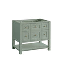 James Martin Breckenridge 36" Single Bathroom Vanity, Smokey Celadon