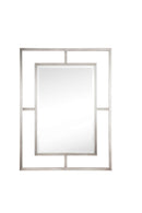 James Martin Boston 30" Mirror, Brushed Nickel