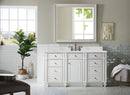 James Martin Bristol 60" Single Bathroom Vanity, Bright White