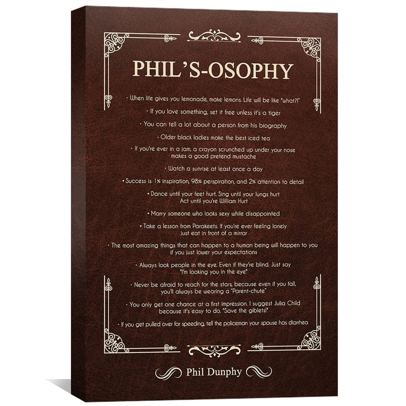 Phil's-osophy Canvas