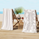 Cotton Velour Beach Towel - Maui Collection by Great Bay Home