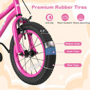16-Inch Kids Bike for 4-7 Years Old Adjustable with Removable Training Wheels-16 inches by LJGDeals