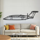 P-180 Avanti Metal Aircraft Wall Art - NCP0187