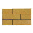 Pico Gold Matte Glazed Terracotta Tiles 2 1/8x7 1/2