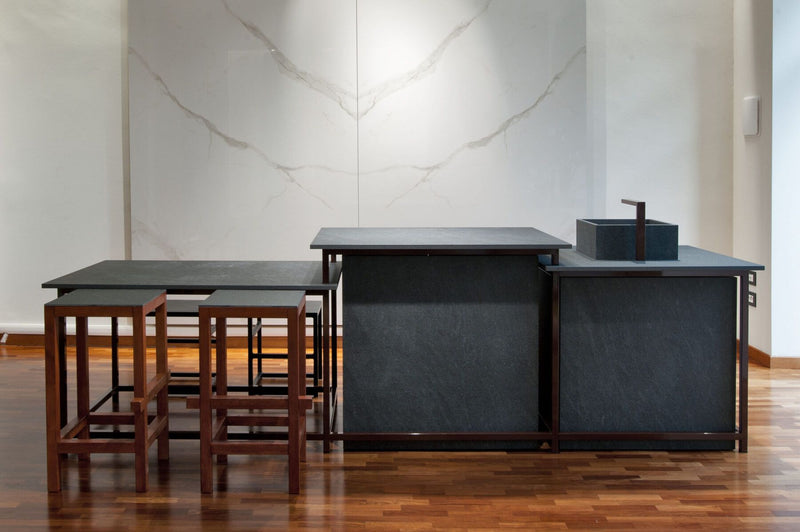 Pietra Di Cardoso Nero Laminam