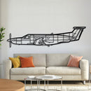 PC-12 Metal Aircraft Wall Art - NCP0117 by Navigate Craft