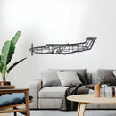PC-12 Metal Aircraft Wall Art - NCP0117 by Navigate Craft