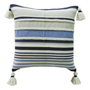 Pillow Handwoven braided Textured Stripe Decor