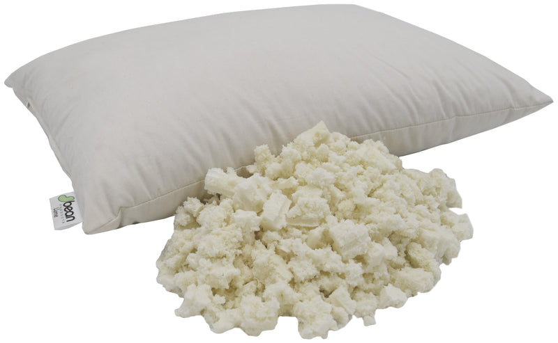 Organic Latex Pillows with Organic Cotton Zippered Shell