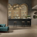 Pigna Rectified Field Wood Look Porcelain Tiles 8x40