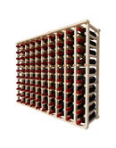 Pine Upper Wine Rack Cabinet | 10 Column