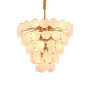 GobekUsa Agate Designer LED Chandelier for Foyer & Dining Room