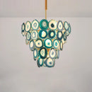 GobekUsa Agate Designer LED Chandelier for Foyer & Dining Room