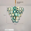 GobekUsa Agate Designer LED Chandelier for Foyer & Dining Room