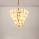GobekUsa Agate Designer LED Chandelier for Foyer & Dining Room