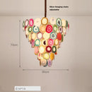GobekUsa Agate Designer LED Chandelier for Foyer & Dining Room