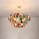GobekUsa Agate Designer LED Chandelier for Foyer & Dining Room