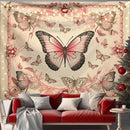 GobekUsa Butterfly Series Background Cloth for Home Decoration Living Room and Bedroom
