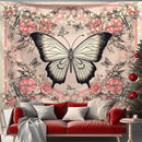 GobekUsa Butterfly Series Background Cloth for Home Decoration Living Room and Bedroom