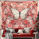 GobekUsa Butterfly Series Background Cloth for Home Decoration Living Room and Bedroom